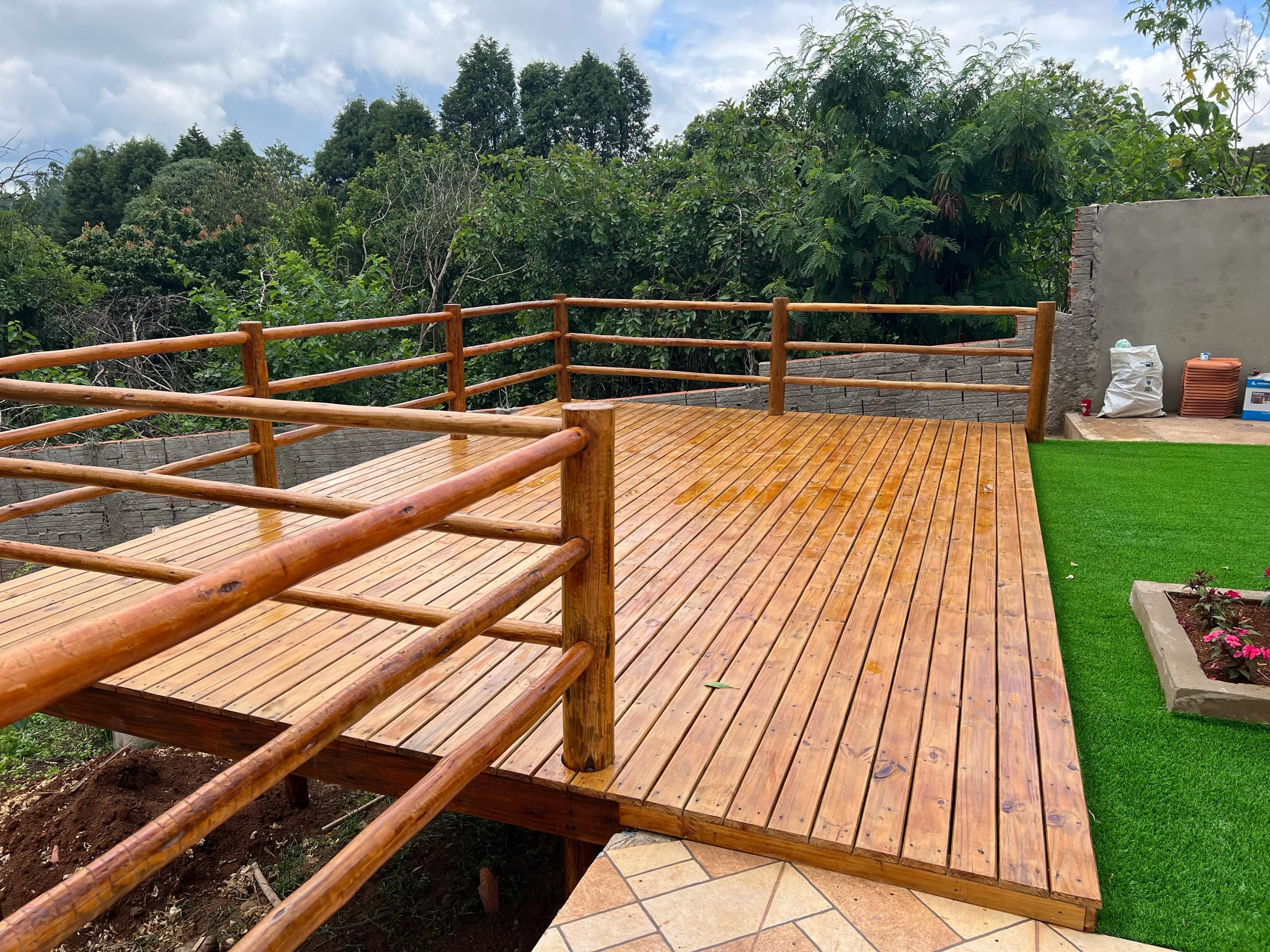 Deck de Pinus Autoclavado